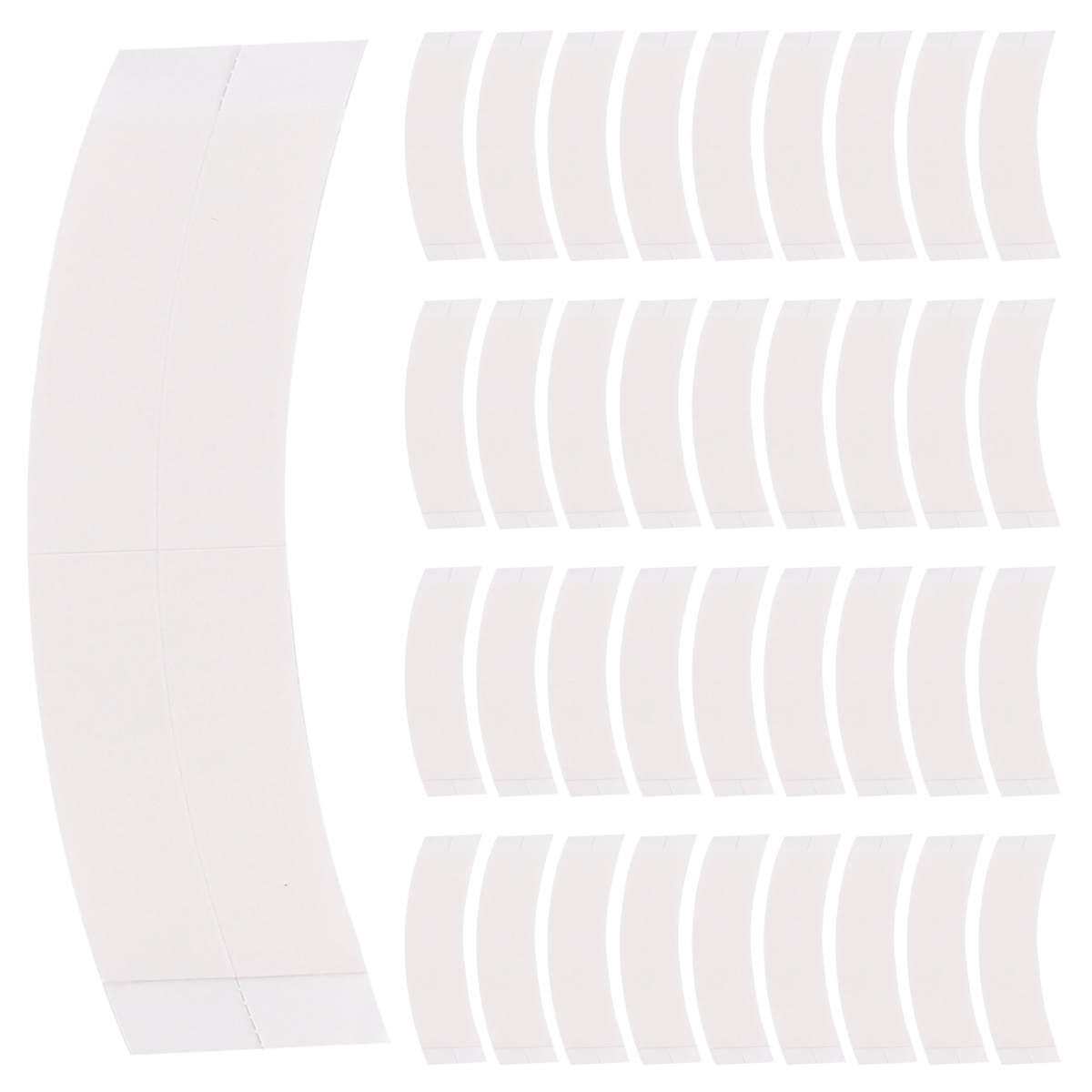 BABQ 180 ピース/ロット固定毛システム粘着テープ超強力二重粘着拡張テープ防水汗かつらレースウィッグ