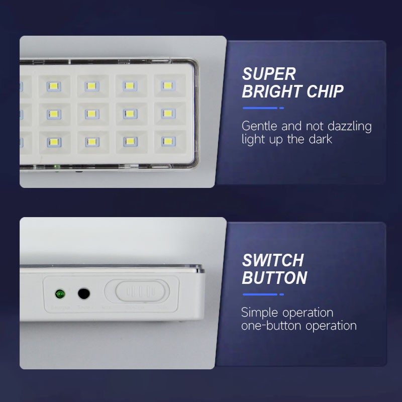 1/2/3/4 pièces lumière de secours 30LED lampe d'évacuation d'urgence murale ampoule domestique lampes de Camping rechargeables pour panne de courant