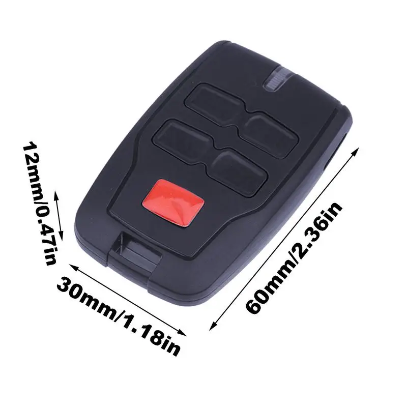 Garage Door Remote Opener Multiple Frequency Widely Fit Door Remote Opener With Battery Remote Control With Manual 100 Meters