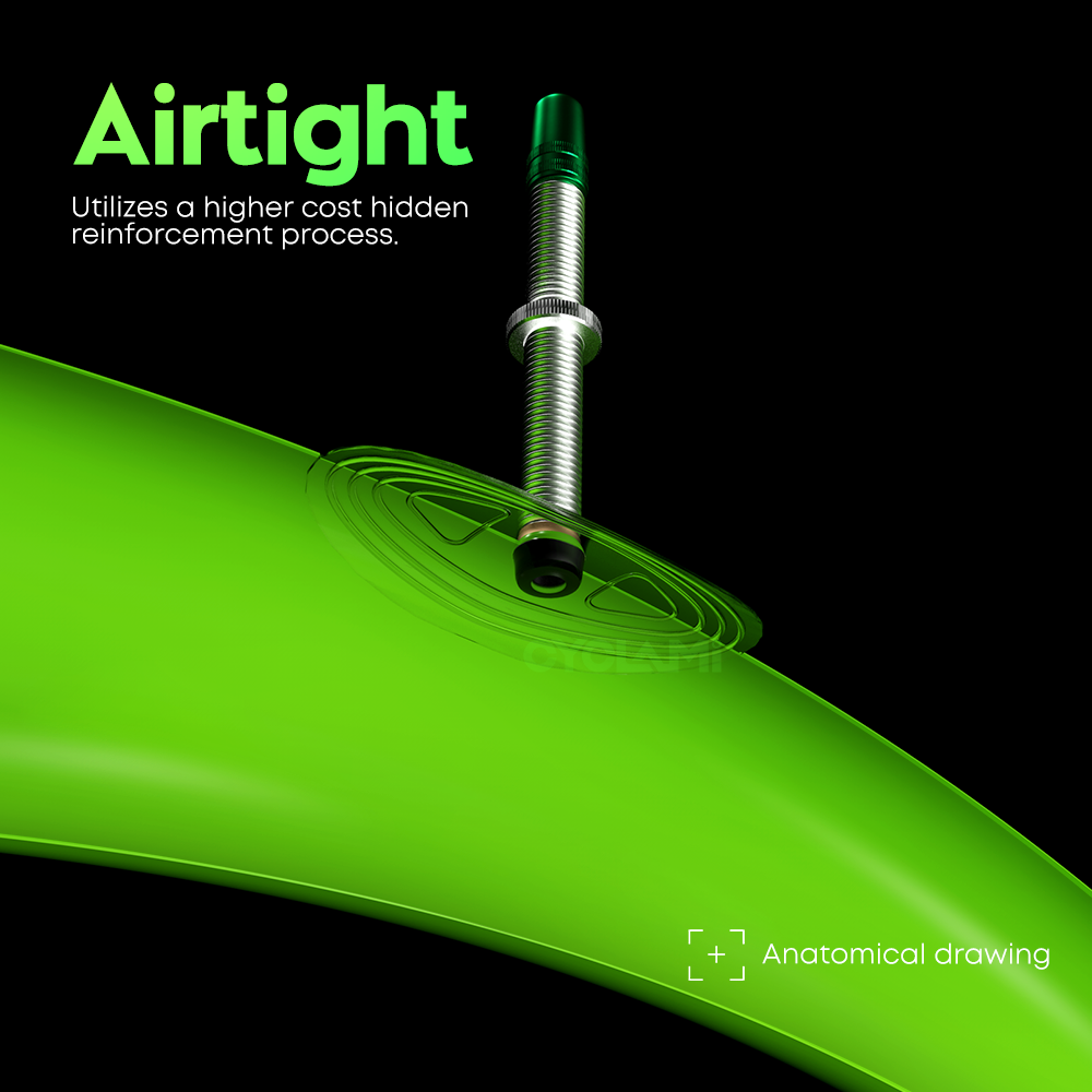 Ultraleve Mountain Bike Tubo Interno MTB 26 27,5 29 Polegadas Bicicleta TPU Pneu 45mm Metal Francês Válvula Presta Anti-Oxidação CYCLAMI câmara de ar