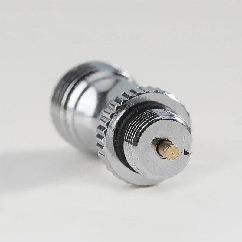 Aerógrafo hecho de acero inoxidable, válvula de aire, conexión de pieza de máquina