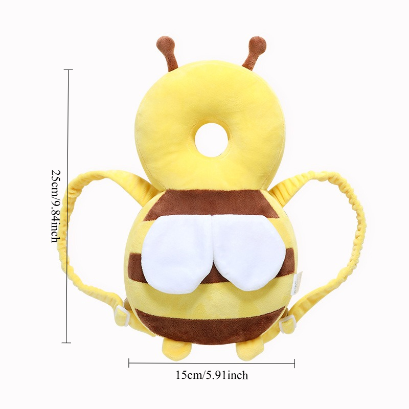 Little Bee Baby Head Protection Pillow - Breathable anti fall hat suitable for young children's head protection, Christmas gift