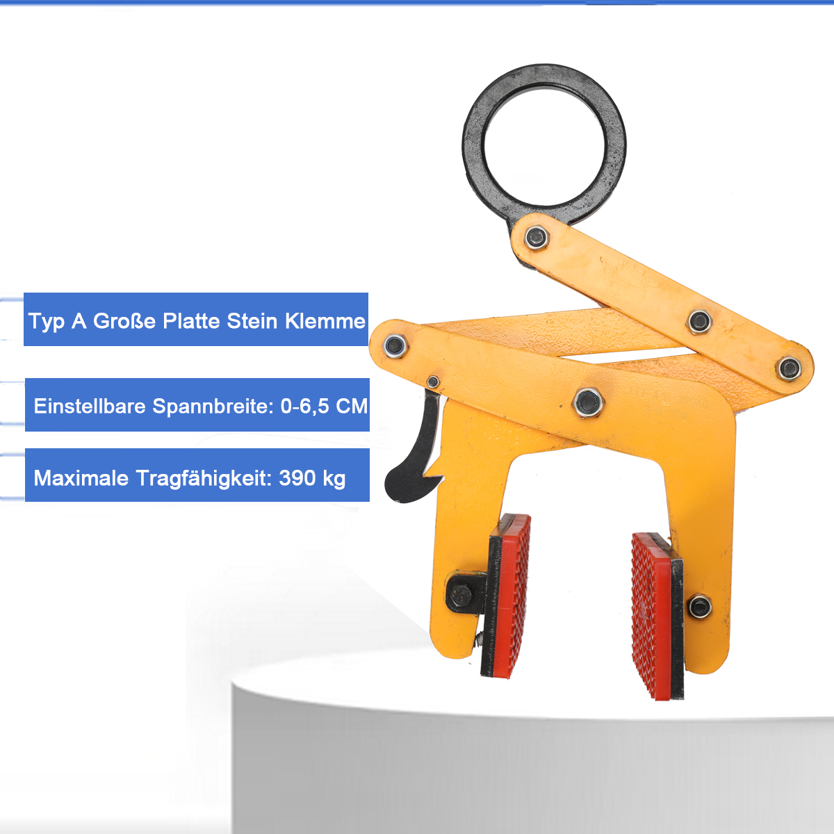 Clmap de elevação de mármore, laje de pedra, 390kg, 350kg, pedra de mármore resistente, braçadeira de elevação vertical, clipe de ardósia, ferramentas de elevação