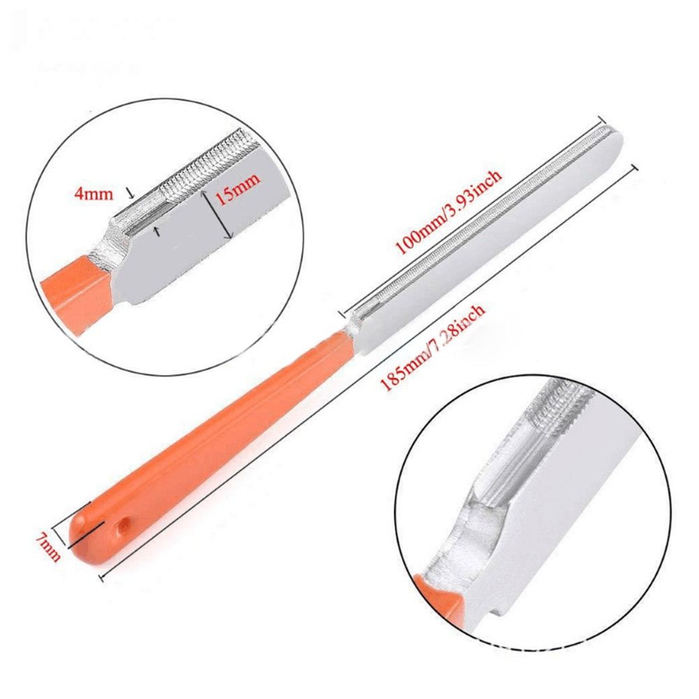 Kit Protector de piedra de lijado de alambre de traste de guitarra, placa de dedo, pulido Radian, herramienta Luthier DIY, piezas de bajo y guitarra, 1/2/3 Uds.