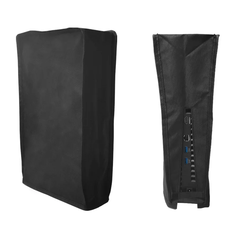 For PS5 Slim host dust cover, breathable and dustproof host, polyester protective cover, optical drive digital universal version