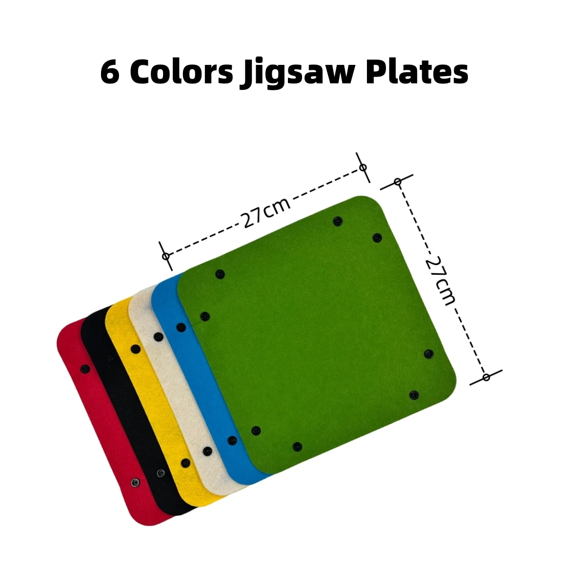 Maxrenard Puzzle Matte und Teller für Stichs äge bis zu 1500, 1000, 500 Stück große tragbare Tischsc honer Matten Puzzle Keeper