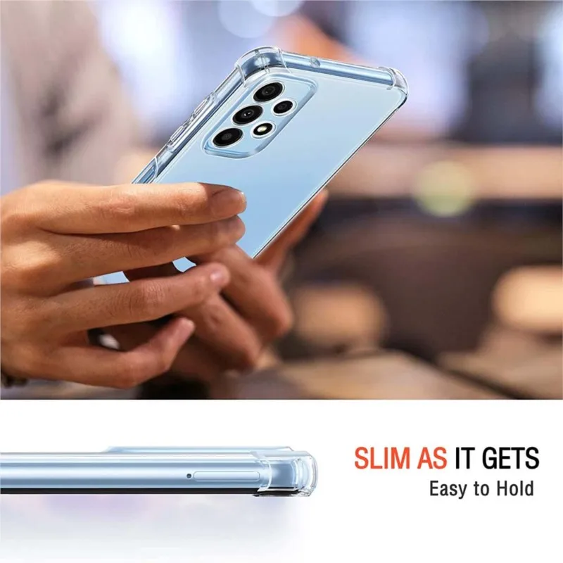 Custodia trasparente Air-Bag spessa 1,5 mm per Samsung Galaxy A52 A72 A13 A23 A33 A53 A73 A04 A04S A14 A24 A34 A54 A22 A32 5G Cover Fundas