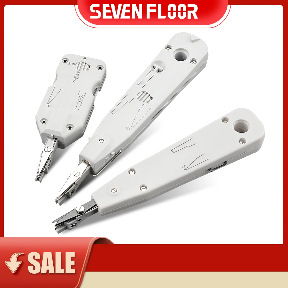 1pcs Network Punch Down Tool Multifunction Krone Type IDC/Network Wire Cat5 & Telephone Insertion Impact Terminal Tools