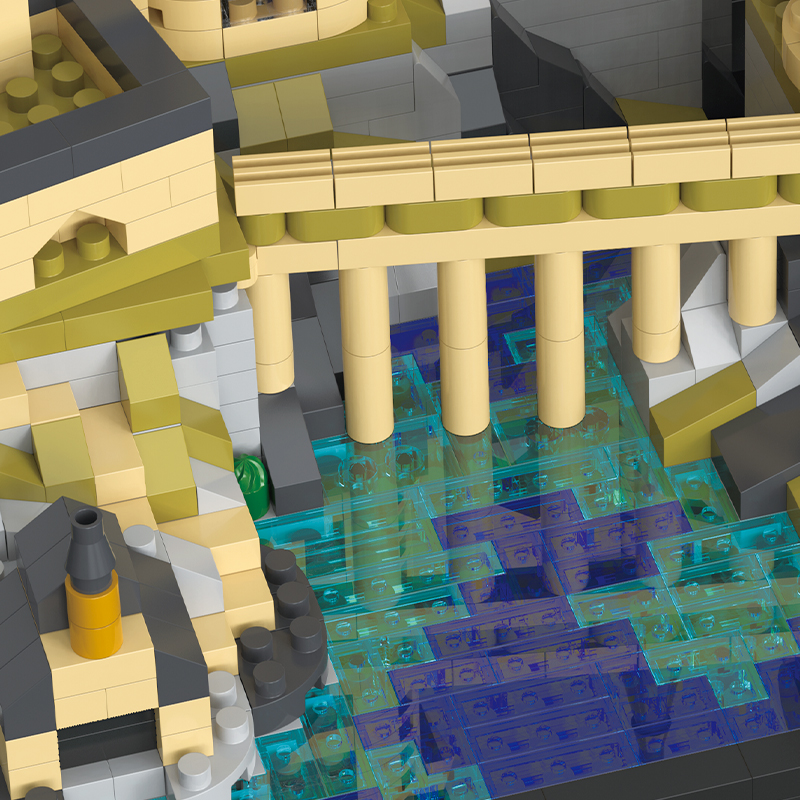 2700 + ชิ้น Magic World ยุคกลาง Harry Potter ปราสาท MOC อาคารอิฐบล็อกของเล่นเด็กเด็กผู้ใหญ่ 3.5 มม.บล็อกชุด