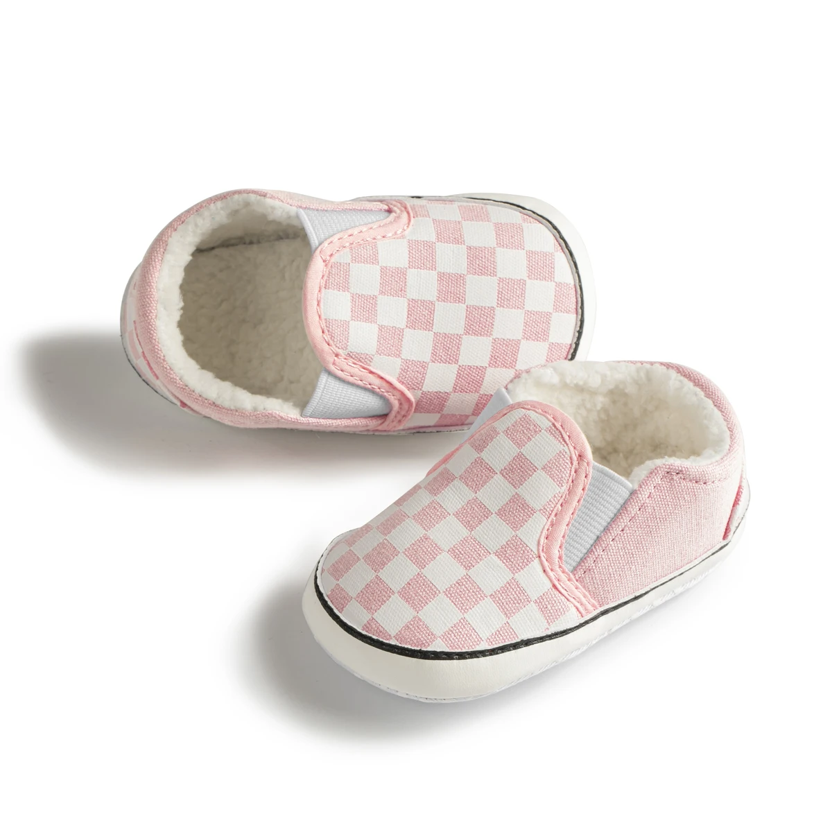 เด็กใหม่รองเท้าสบายๆเด็กทารกเด็กหญิง Soft-Sole Non-SLIP ในร่มเด็กวัยหัดเดินทารก First Walkers รองเท้าเปลรองเท้าผ้าใบลําลองรองเท้า