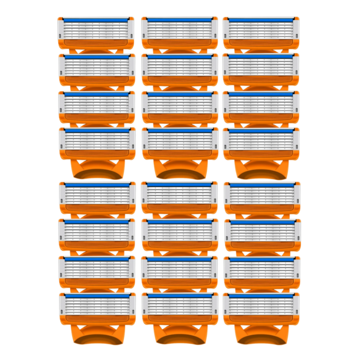 Giiletta Original straight Safety blade Razor Blades Refills 5-layers Razor Head Replacement Blades Steel Blades For Shaving