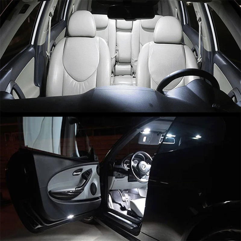 Kit de luz Interior LED para coche Canbus para BMW 1 3 5 Series E87 E81 F20 E46 E90 E91 E92 E93 E39 E60 E61 F10 F11 E38 E65 E66