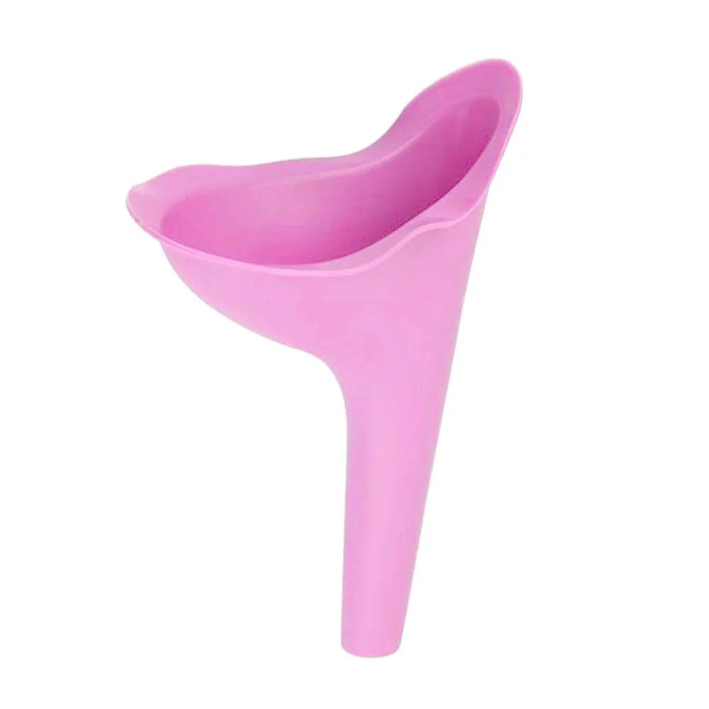 Frauen Urinal Notfall Neue Design Feld Outdoor Reise Camping Tragbare Weibliche Urinal Weiche Silikon Wasserlassen Gerät Aufstehen
