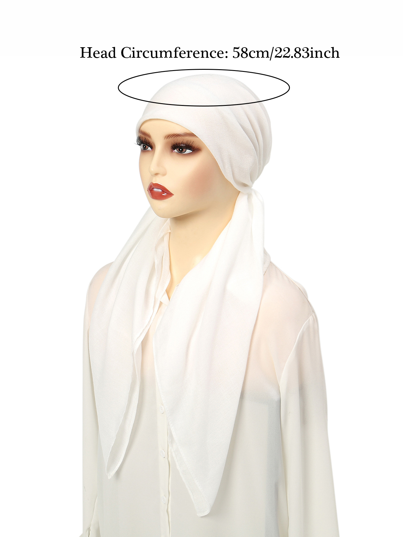 Cor sólida algodão linho turbante hijab chapéus moda cabeça envolve chapéus muçulmanos respirável quimio boné para mulheres meninas