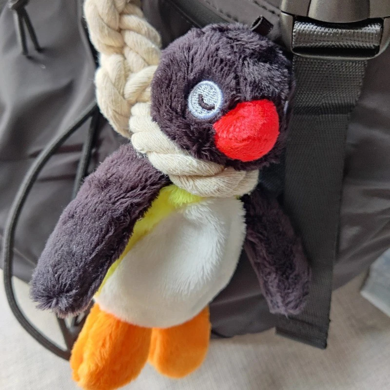 น่ารัก Penguin Plush พวงกุญแจน่ารัก Penguin ตุ๊กตาจี้สัตว์ตุ๊กตาพวงกุญแจประณีตกระเป๋าเป้สะพายหลังตกแต่งของขวัญ