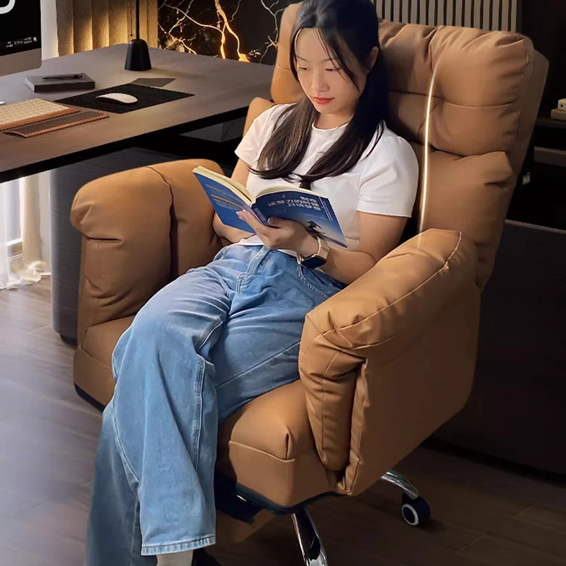 Nordic Computer Büro Stuhl Komfortable Executive Luxus Ergonomische Büro Stuhl Eitelkeit Lesen Silla Oficina Trendy Möbel