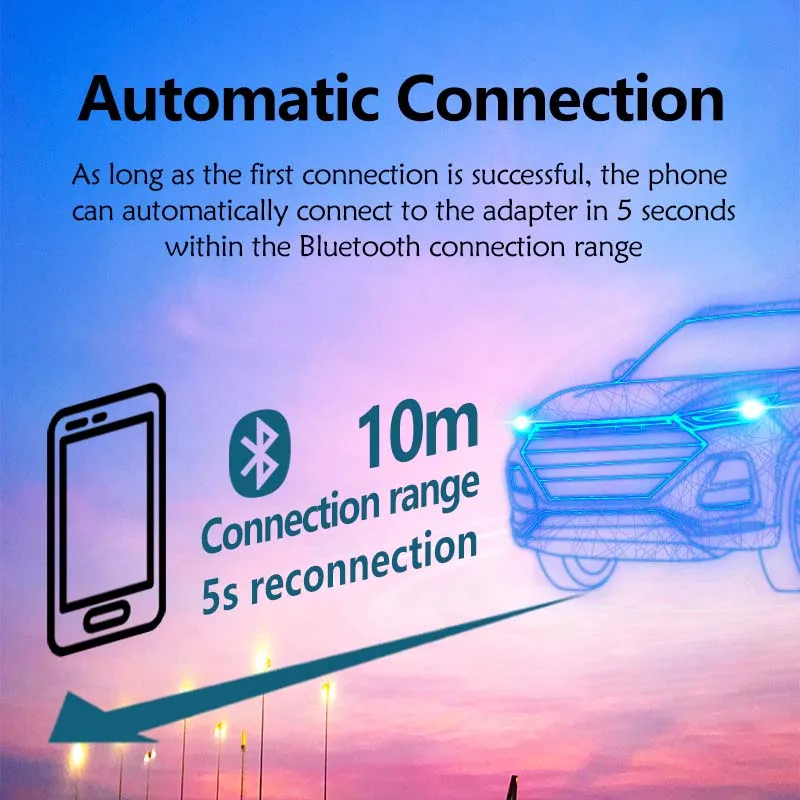 Wired to Wireless CarPlay Adapter Android Auto Smart Dongle 2in1 Mini Box Fast Connect Plug And Play For Toyota Mazda Benz Audi