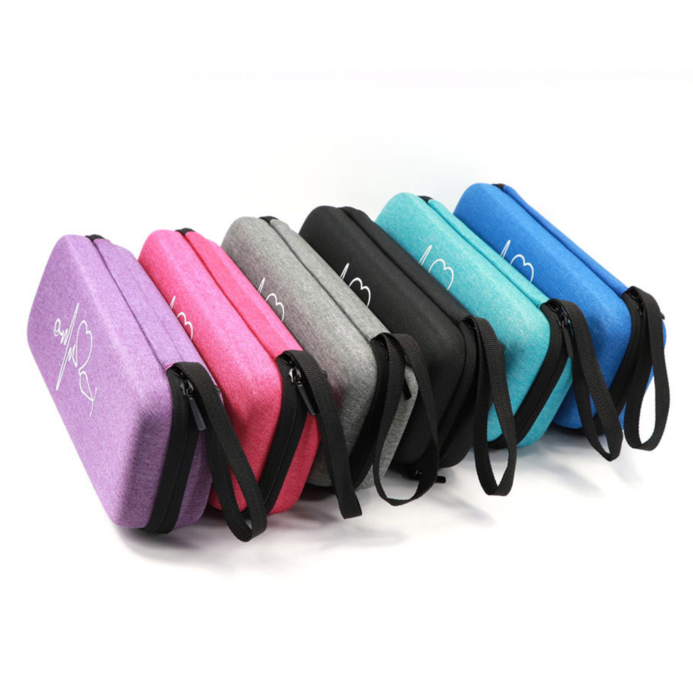 EVA Travel Portable Medical Stethoscope Storage Box First Aid Kit Mesh Pockets Case for 3M Littmann Cardiology III Stethoscope