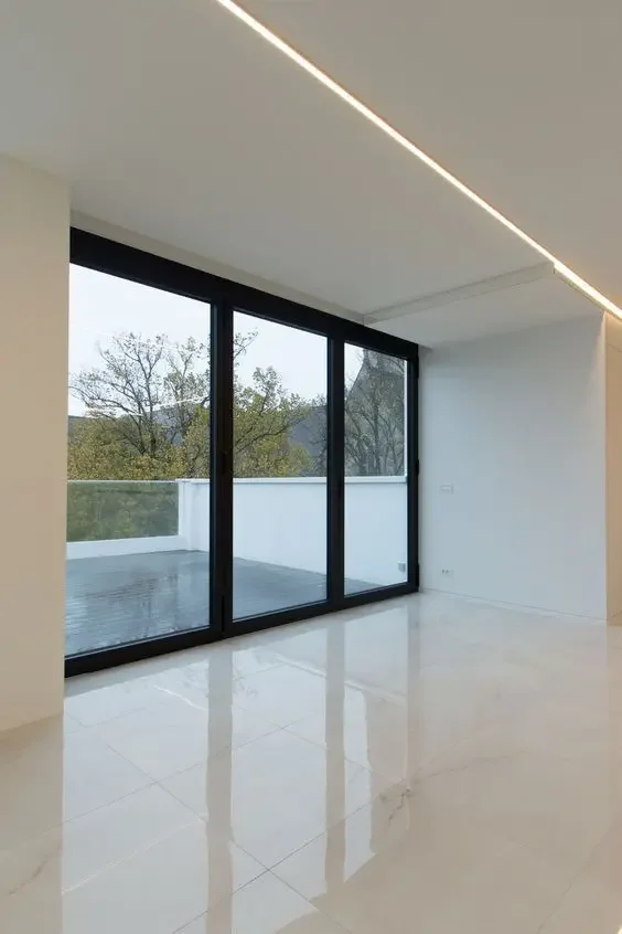 DN NFRC Porta di Casa A Prova di Hurricane Antiproiettile Impatto 4 Tracce Grande Balcone Porta Scorrevole in Vetro Patio Porte Scorrevoli in Alluminio