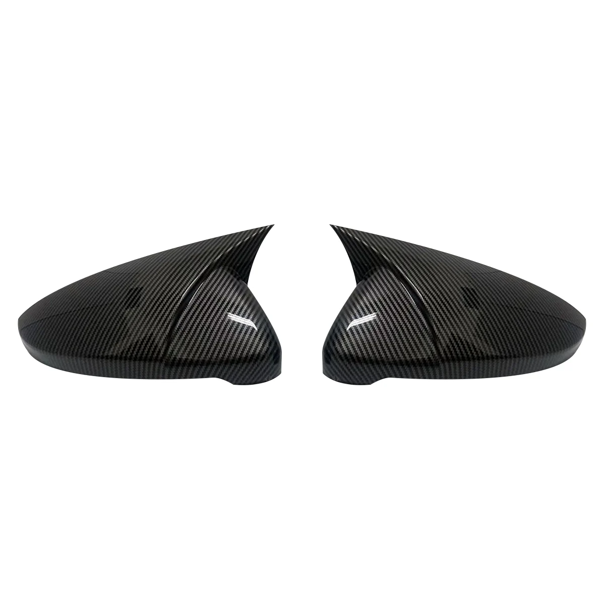 Pair Door Side Rearview Mirror Covers Caps Wing Mirror Tools Case For VW Golf MK7 MK7.5 R GTI GTD 2014-2019 Touran Accessories