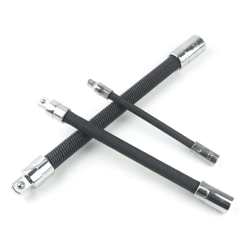 Flexible Shaft Drive Socket Extension Bar High Torque Conversion Head Post Extension Rod 1/4 3/8 1/2 Ratchet Wrench
