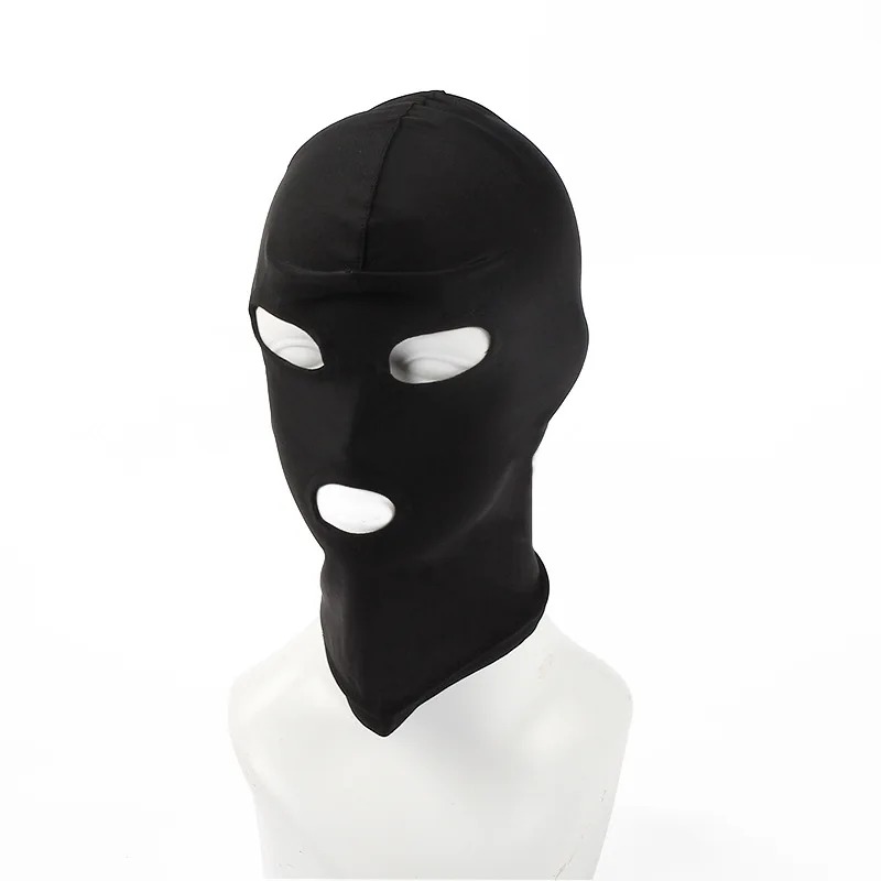 탄력성 Balaclava 모자 유니섹스 표준 할로윈 코스프레 파티 모자 전술 페이스 마스크 게임을위한 원활한 페티쉬 후드