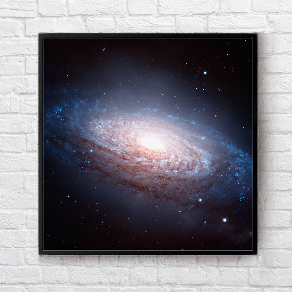Leo Triplet Nebula แผนที่ภาพวาดตกแต่งแผนภูมิโปสเตอร์สําหรับตกแต่งบ้าน 40x40
