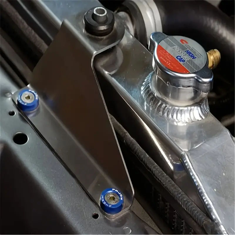 Sujetadores modificados de piezas para coche, arandela de parachoques, tornillos cóncavos del motor, arandela de guardabarros, pernos de placa de matrícula, junta de estilo de coche, 10 M6