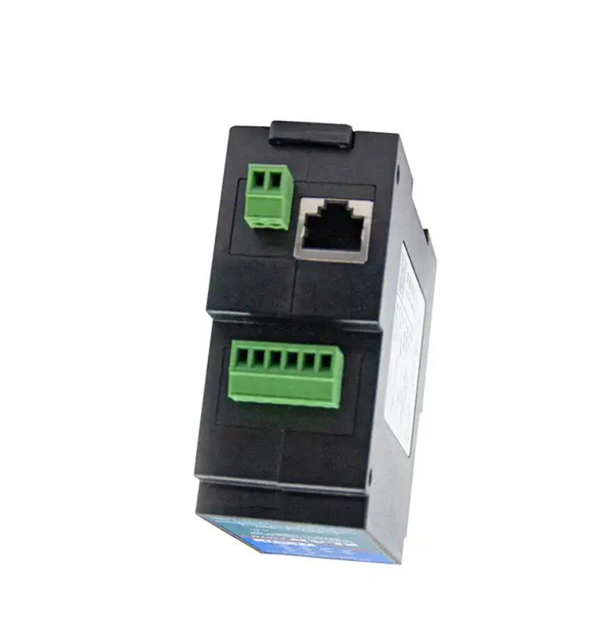 Industriële Seriële Server4 Poorten RS485 Om RJ45 Ethernet Tcp/Ip Naar Seriële Rail-Mount ZLAN5407M