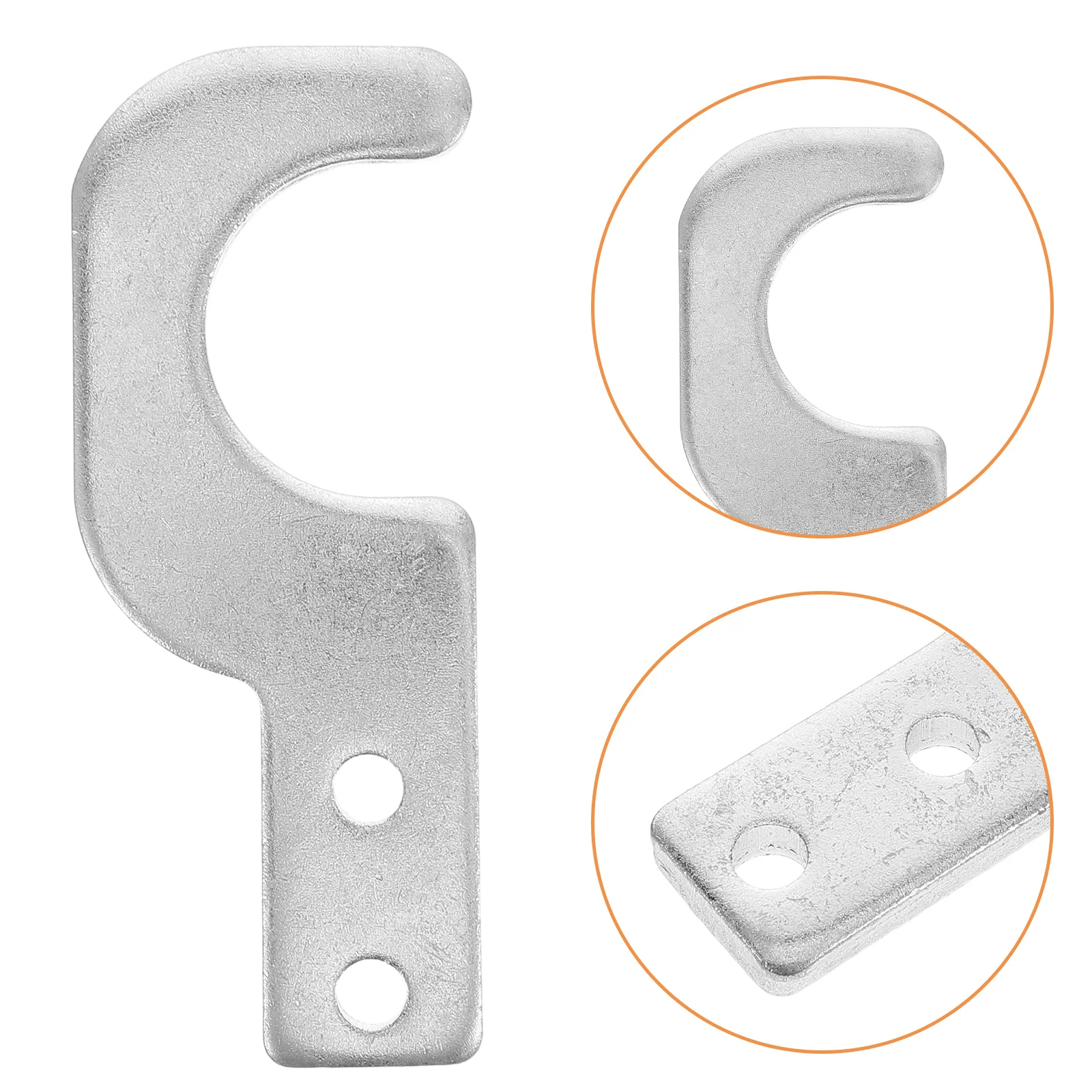 2 Stück Gerüstzubehör Metall Gerüstbrett Kleiderbügel Klammern Verriegelungsdesign Heavy Duty Universal