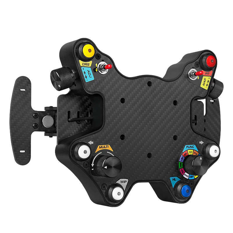 SIMSONN PC Simracing ステアリングホイール LED ボタンレーシングハブ計器ボタンボックスパドルシフターロジクール g29 スラストマスター