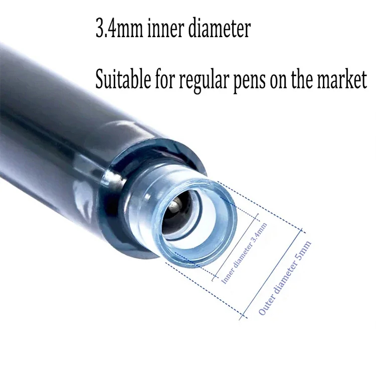 53 шт., перьевые ручки с чернилами, 0,38 мм