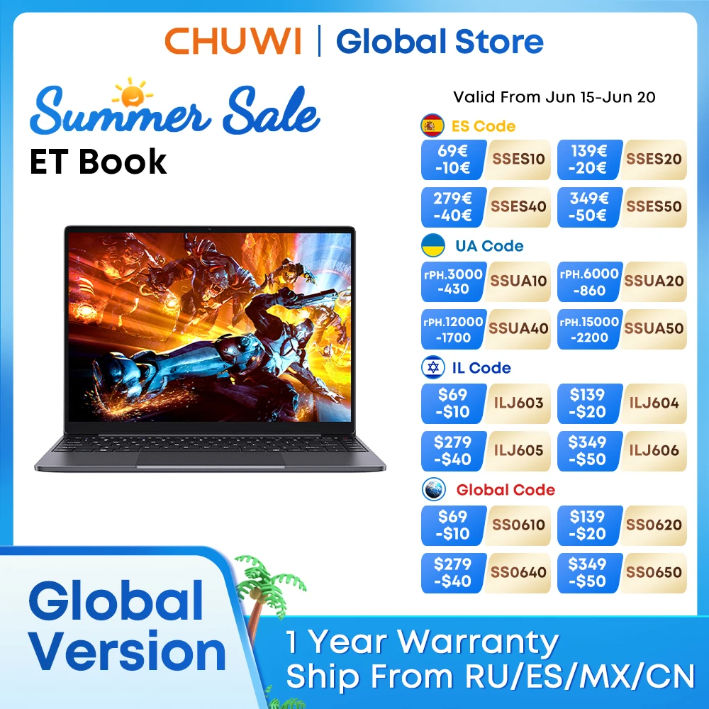 Acer Gadget Laptops e10 ACER ETBook Gaming Laptop 14 "Intel Core i5-12450H 16GB LPDDR4 512GB SSD 2160*1440 Pantalla Win 11 Laptops