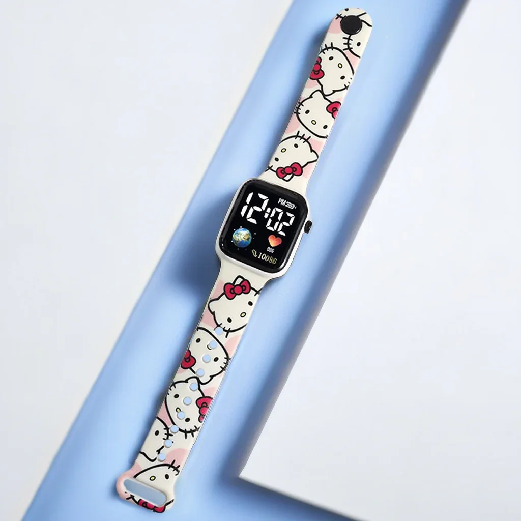 Nuevo likableStitch niños relojes niñas Reloj Inteligente Para Niños Niña Reloj Hello Kitty Reloj Digital mujeres RelógioInfantil