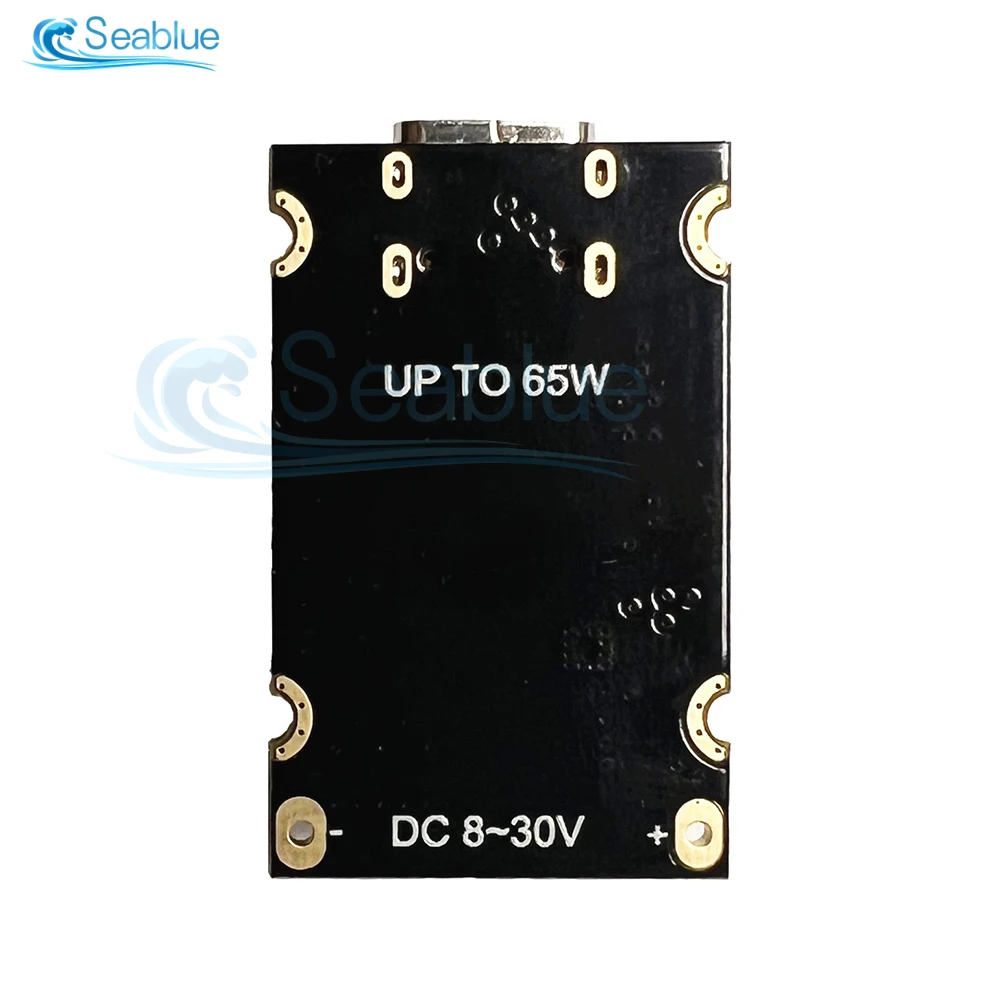 PD3.1 QC3.0 SCP PPS 65W Fast Charging Adapter Module DC 8-30V to 20V 3.25A Type-C USB Step Down Charge Module For Huawei SCP/FCP