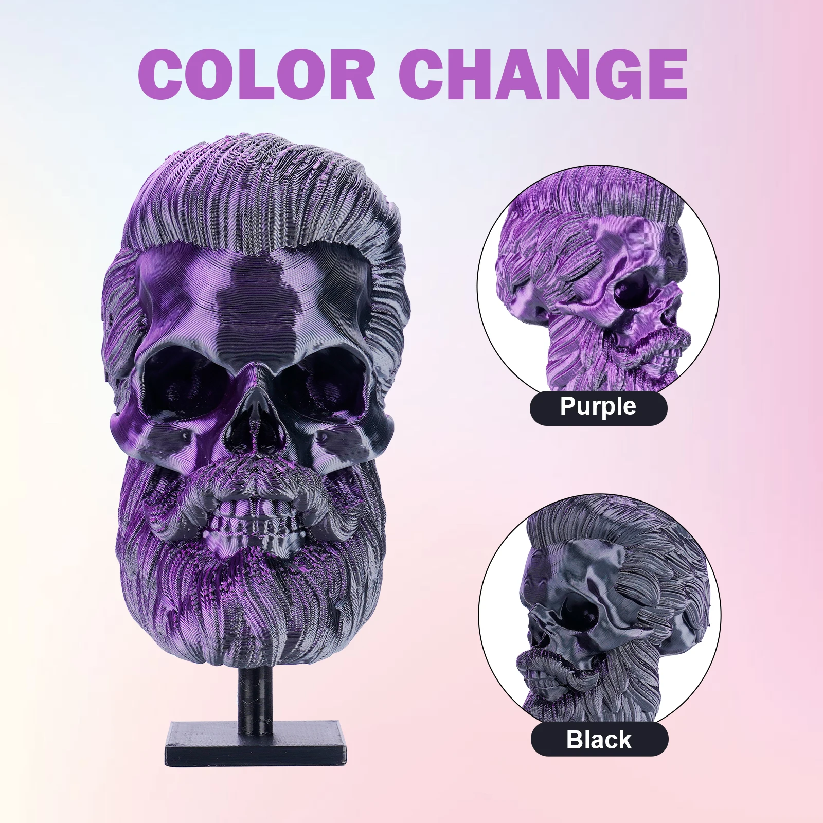 ERYONE Dual Color Series Silk PLA And Matte PLA 1KG 1.75mm Diameter High Quality Filament For FDM 3D Printing  New Arrival