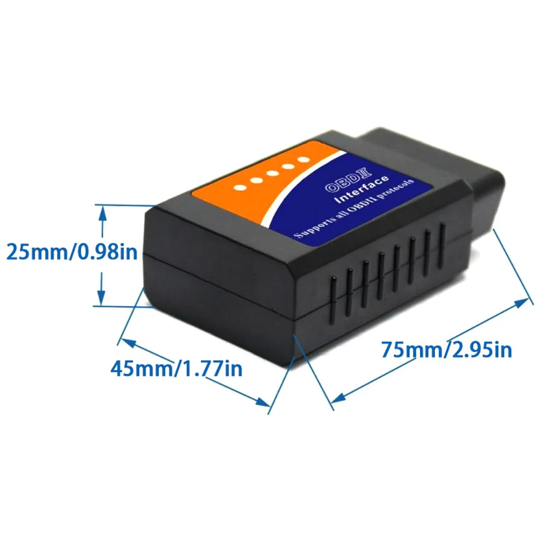 Herramienta de diagnóstico de coche, accesorio ELM327 V1.5 OBD2 escáner ELM-327 WIFI OBD2 lector de código Elm 327 Wifi 1,5 para Android/IOS/Windows
