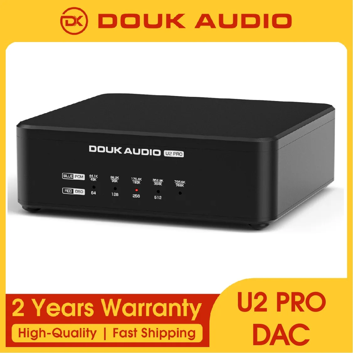 Douk Audio U2 PRO XMOS XU316 Interfaz digital USB DDC Mini S/PDIF Convertidor DSD512 para teléfono/PS5 (versión actualizada)