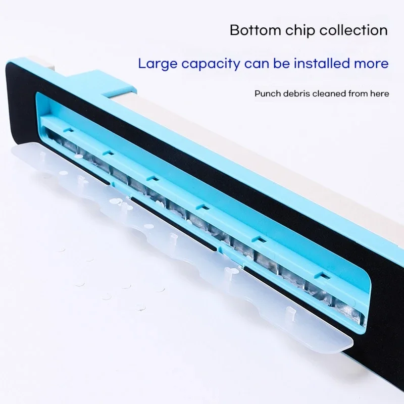 New 30 Hole Punch A4 B5 A5 B6 A6 B7 A7 Paper DIY Hand Push Perforated Puncher School Stationery Loose Leaf Notebook Planner