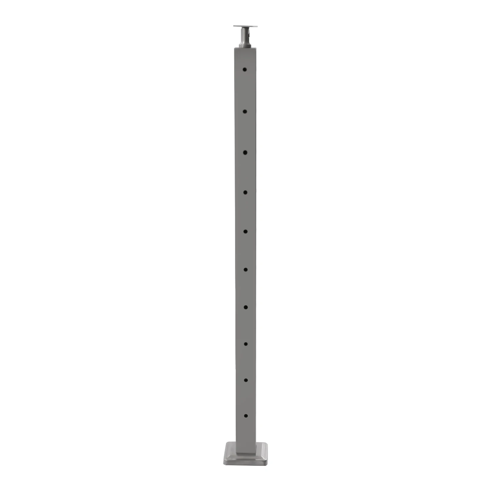 Stainless Steel Railing, 42-inch Height, Adjustable Angle (0-180°), Rust-resistant, Easy To Install, Ideal for 1-3 Step Outdoor