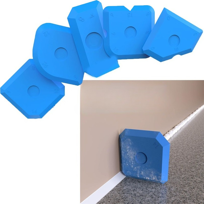 5 шт. набор инструментов для уплотнения, силиконовый шпатель для разбрасывания швов, скребок, инструменты для ремонта кромок, очиститель кромок напольной плитки