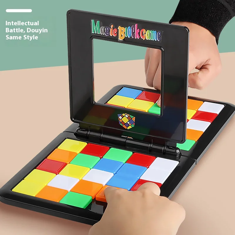 Competitive Dual Player Tabletop Battle Cube Strategy Educational Mind Game Youth Intelligence Puzzle Toys For Kids Gifts