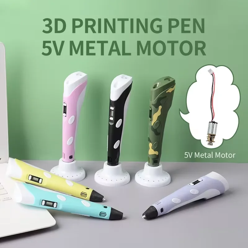 Nieuwe generatie LED-display Elektronische 3D-printpen Driedimensionale graffiti-schildergereedschap DIY Smart Toy Verjaardagscadeau