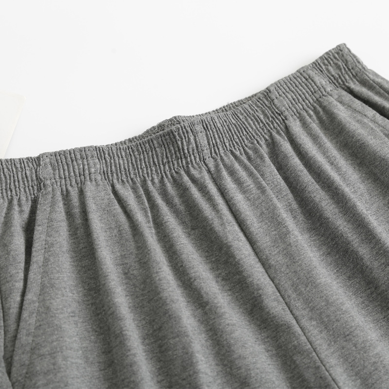 Męskie bawełniane spodnie do spania Plus rozmiar 5XL spodenki bielizna nocna bokserki Casual odzież wypoczynkowa krótkie spodnie do spania Homewear bielizna nocna Homme
