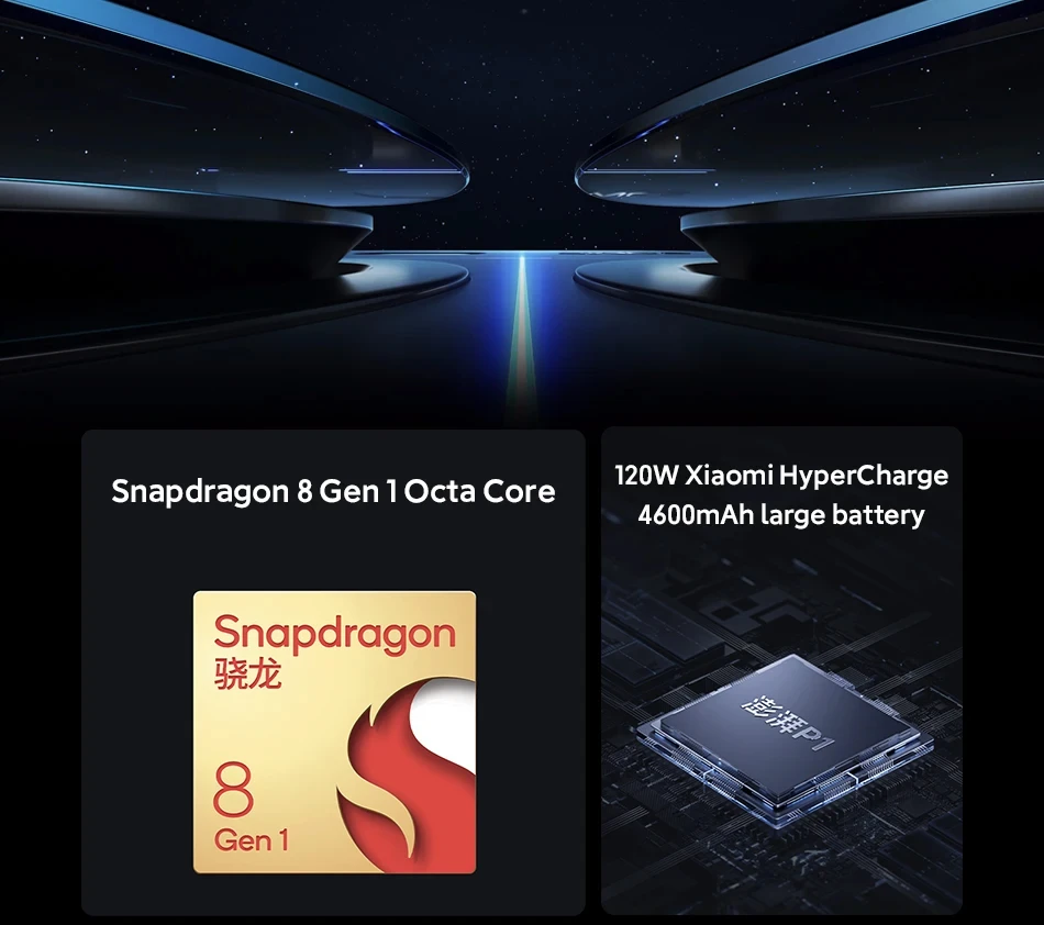 Xiaomi-teléfono móvil 12 Pro versión Global, smartphone usado con Snapdragon 8 Gen 1, Android, cargador rápido de 120W, Triple cámara de 50MP