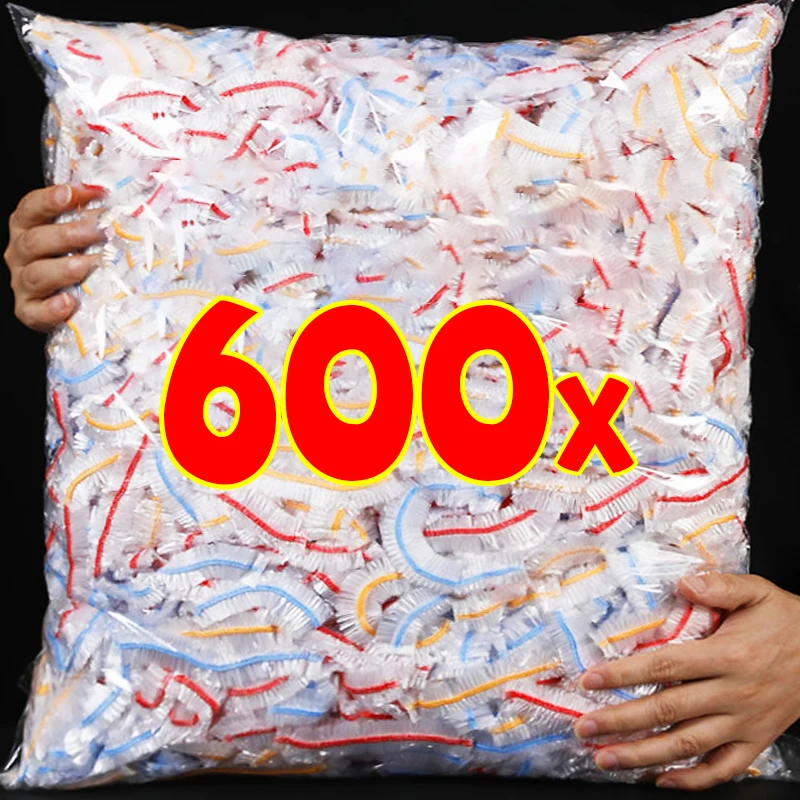 Disposable Food Cover Elastic Saran Wrap Fresh-keeping Lid Fruit Covers Cling Film Shower Caps Kitchen Storage Bags Organizer