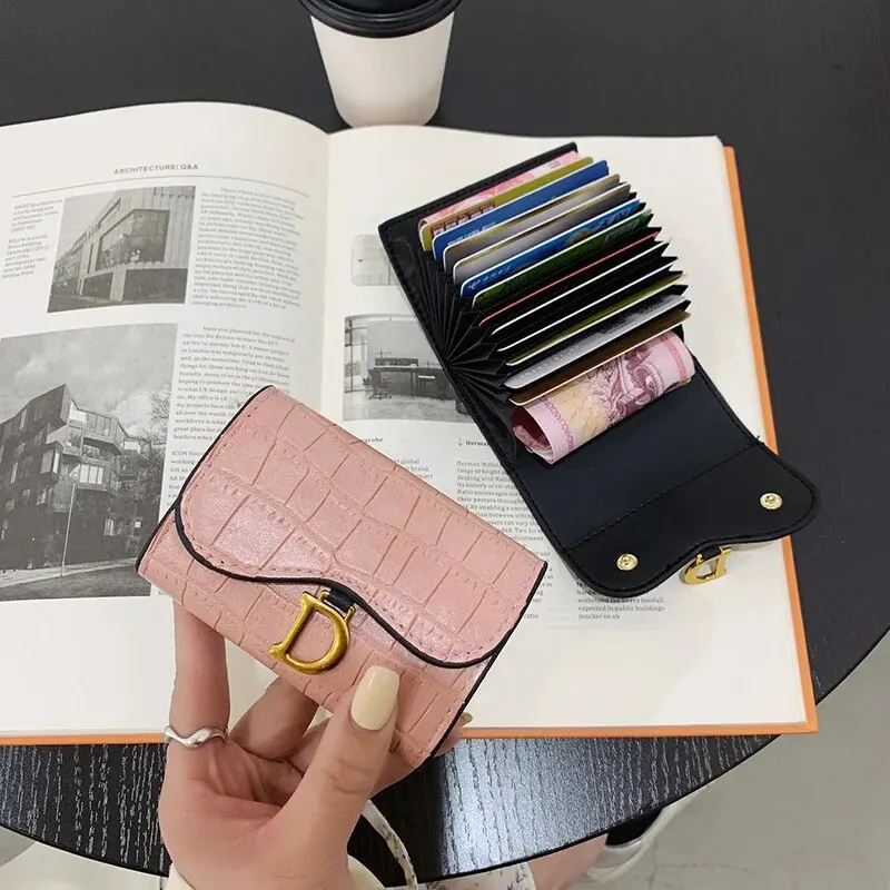 7pcs PU Crocodile Credit Card Bags Pattern Money Purse Wallets Wallet Women Wallet Men Wallets for Women Purses for Women