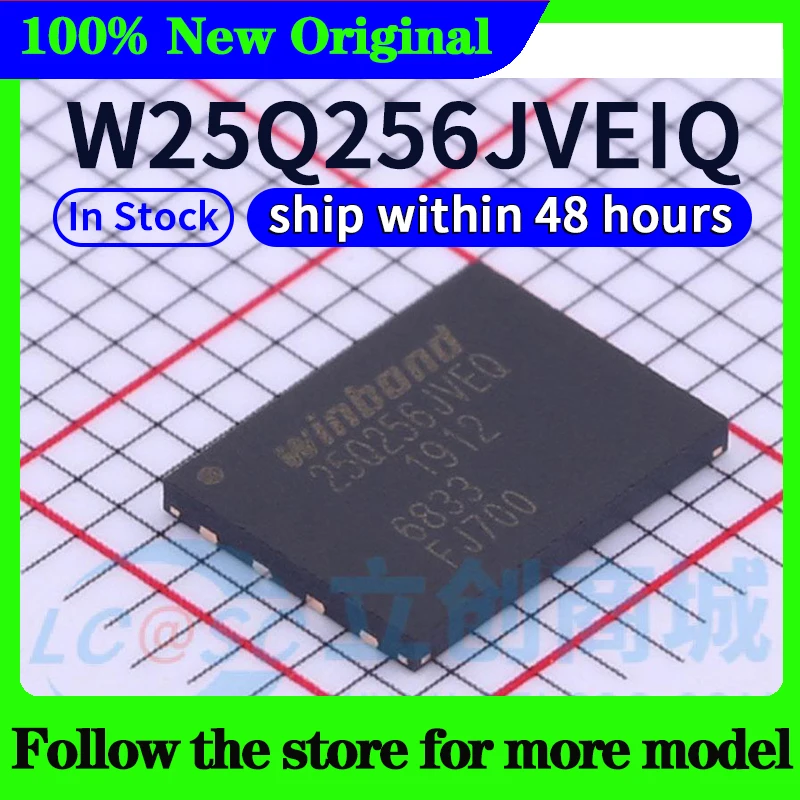 W25Q256JVEIQ W25Q256JVFIQ W25Q256JWEIQ W25Q256JWPIQ W25Q256JWFIQ W25Q256JVFAM W25Q256JWPIM W25Q256FVEIG En stock 48 horas de envío