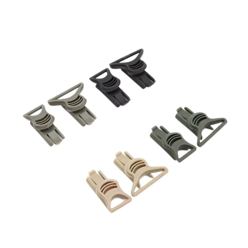 BOOIU Tactical Rail Goggles Buckle Adapter FAST MICH Tactical Helmet Multifunctional ARC Rail Goggles Buckle Helmet Accessories