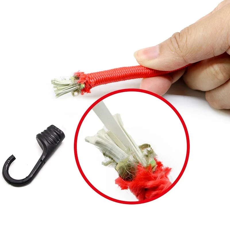 Rack de bagagem elástico para motocicleta, com ganchos, amarração ajustável, corda elástica para bagagem, cinto de fixação de carga, acessórios de bicicleta